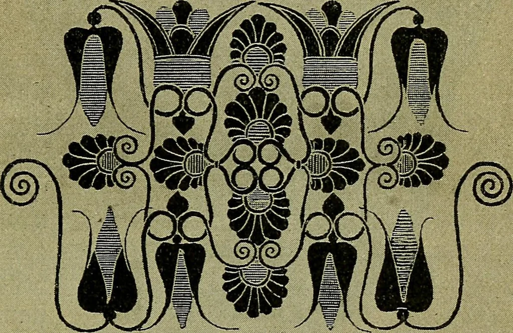 An illustration from Die dekorative kunst des altertums; eine populäre darstellung, 1914, leaf 59