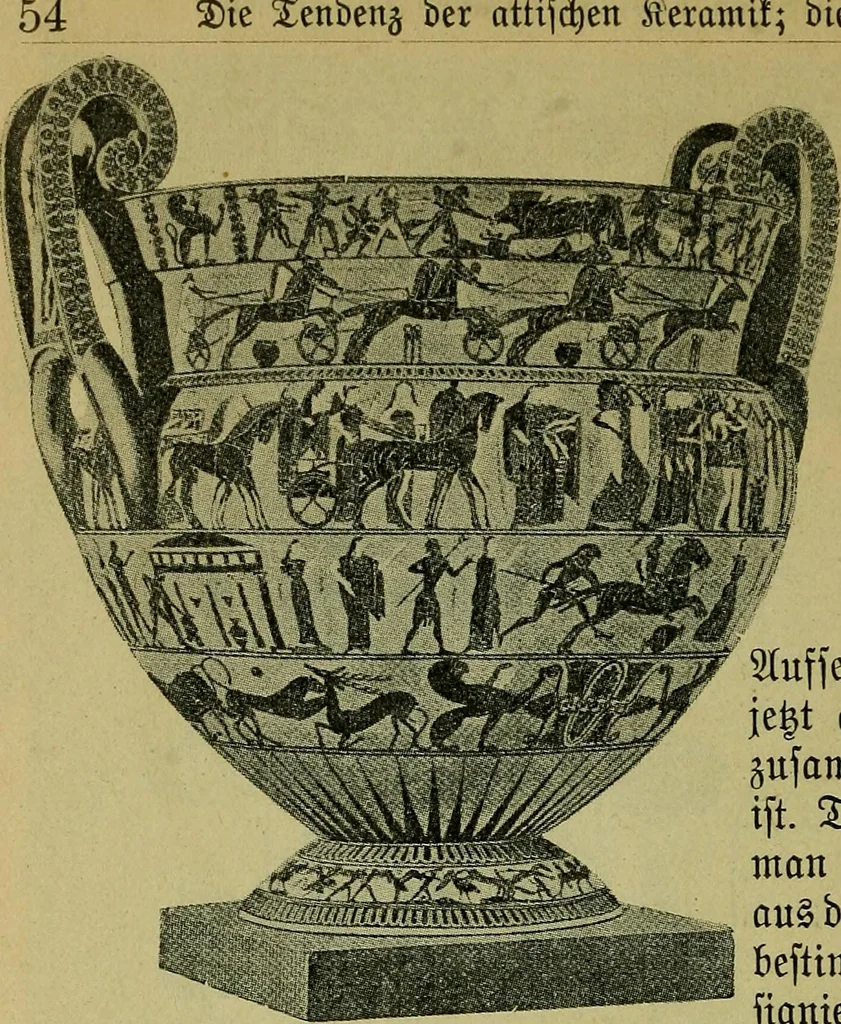 An illustration from Die dekorative kunst des altertums; eine populäre darstellung, 1914, leaf 60