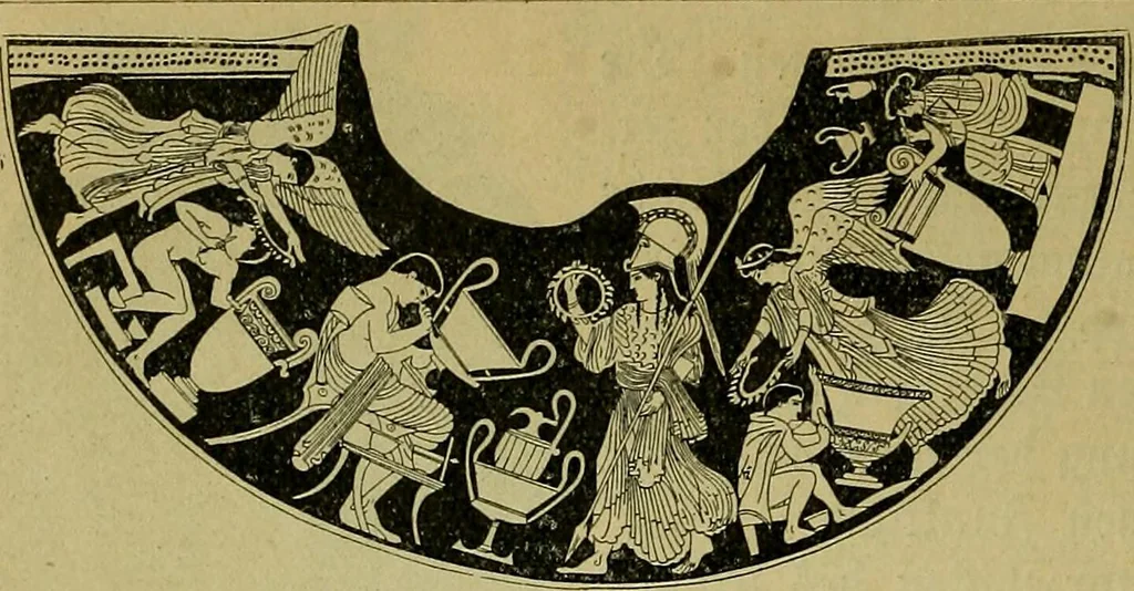 An illustration from Die dekorative kunst des altertums; eine populäre darstellung, 1914, leaf 64