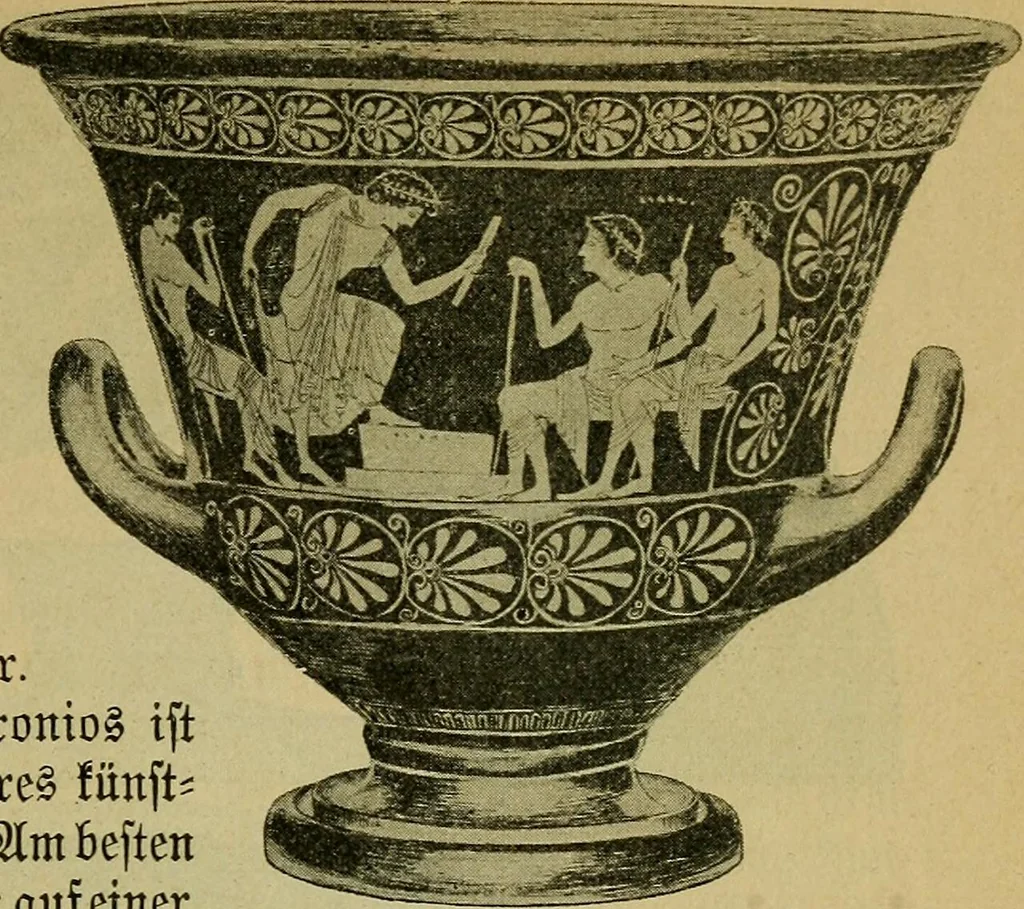 An illustration from Die dekorative kunst des altertums; eine populäre darstellung, 1914, leaf 65