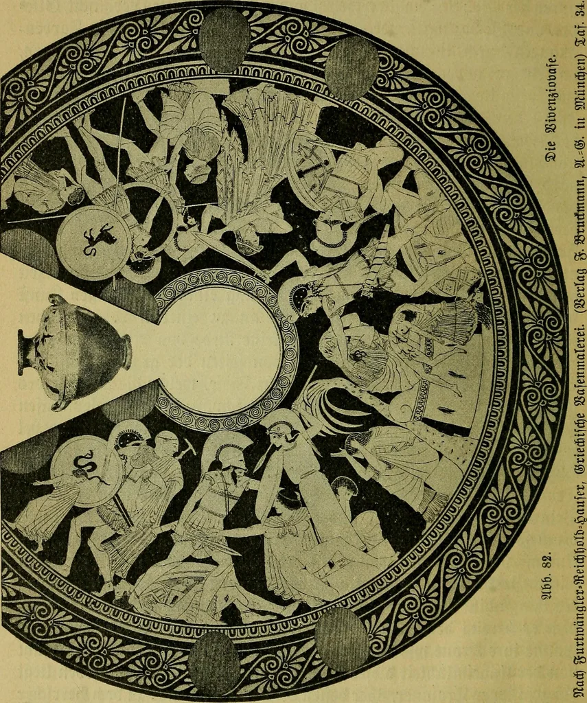 An illustration from Die dekorative kunst des altertums; eine populäre darstellung, 1914, leaf 68