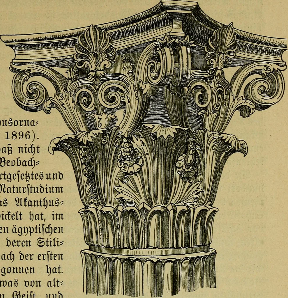 An illustration from Die dekorative kunst des altertums; eine populäre darstellung, 1914, leaf 85