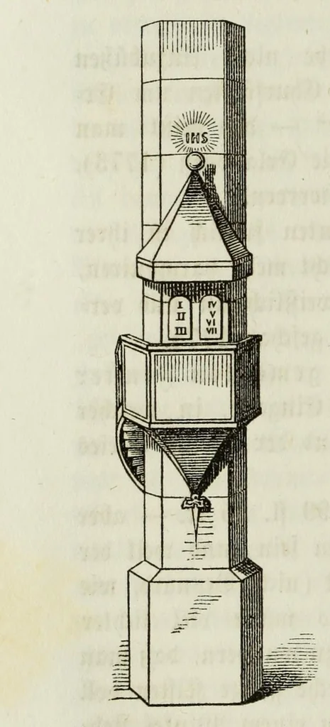 An illustration from Die Domkirche zu U.L. Frau in München : Geschichte und Beschreibung derselben, ihrer Altäre, Monumente und Stiftungen, sammt der Geschichte des Stiftes, der Pfarrei und des Domcapitels, 1868, leaf 180
