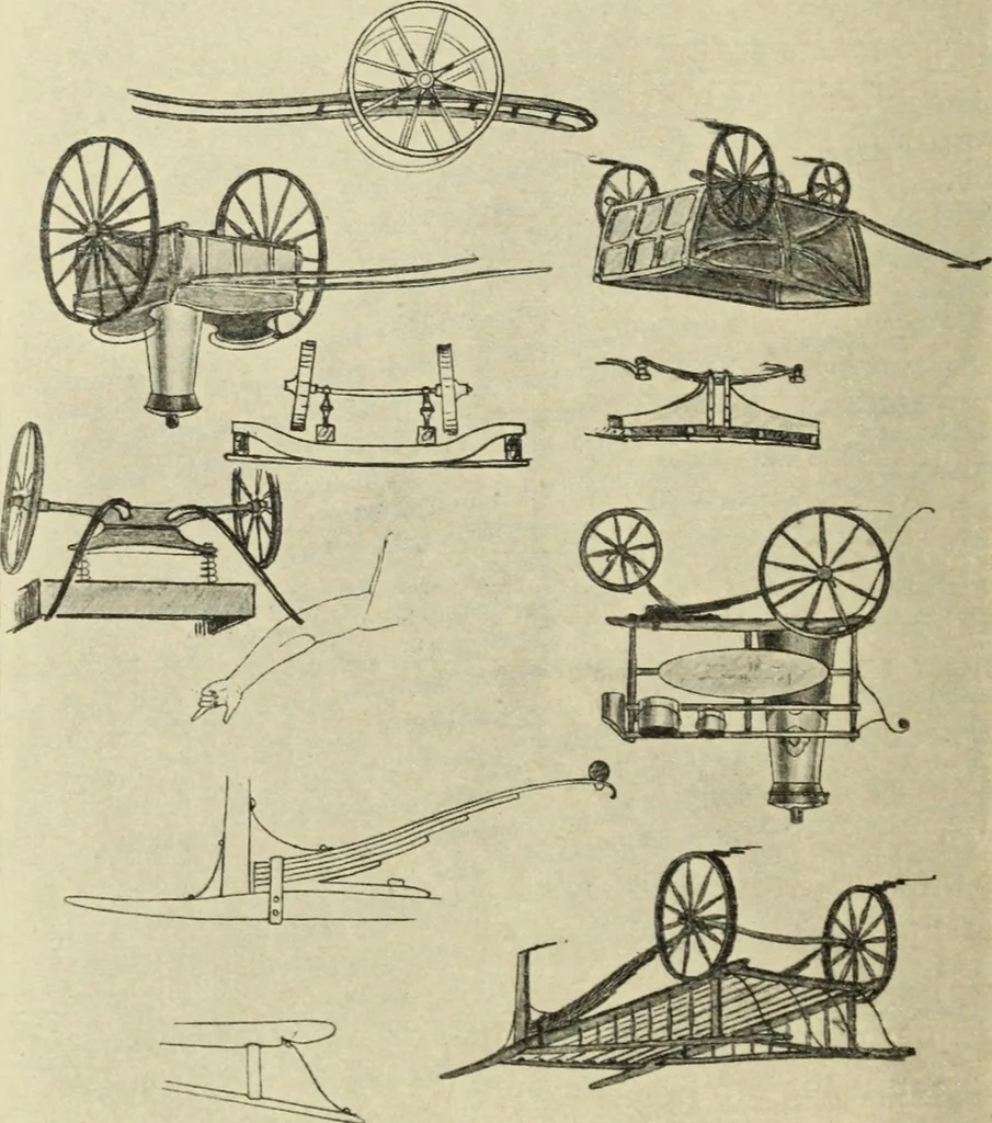 An illustration from Die dynamische Empfindung in der angewandten Kunst : Ein Beitrag zur künstlerischen Gestaltung der Technik, 1917, leaf 38