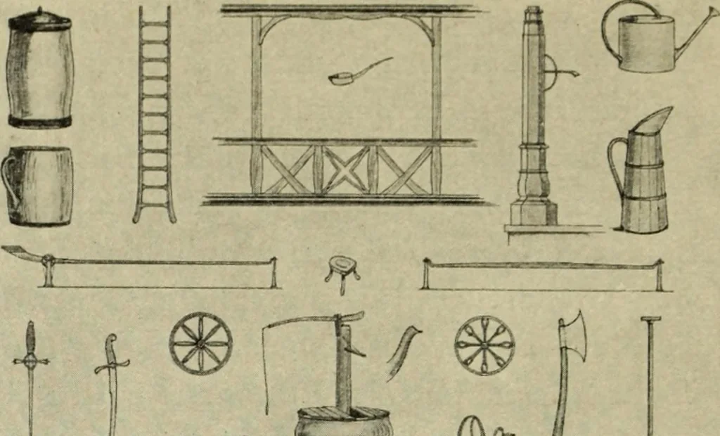 An illustration from Die dynamische Empfindung in der angewandten Kunst : Ein Beitrag zur künstlerischen Gestaltung der Technik, 1917, leaf 41