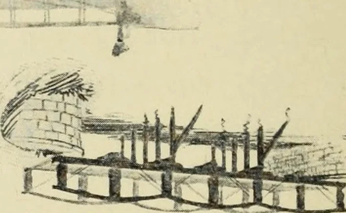 An illustration from Die dynamische Empfindung in der angewandten Kunst : Ein Beitrag zur künstlerischen Gestaltung der Technik, 1917, leaf 42