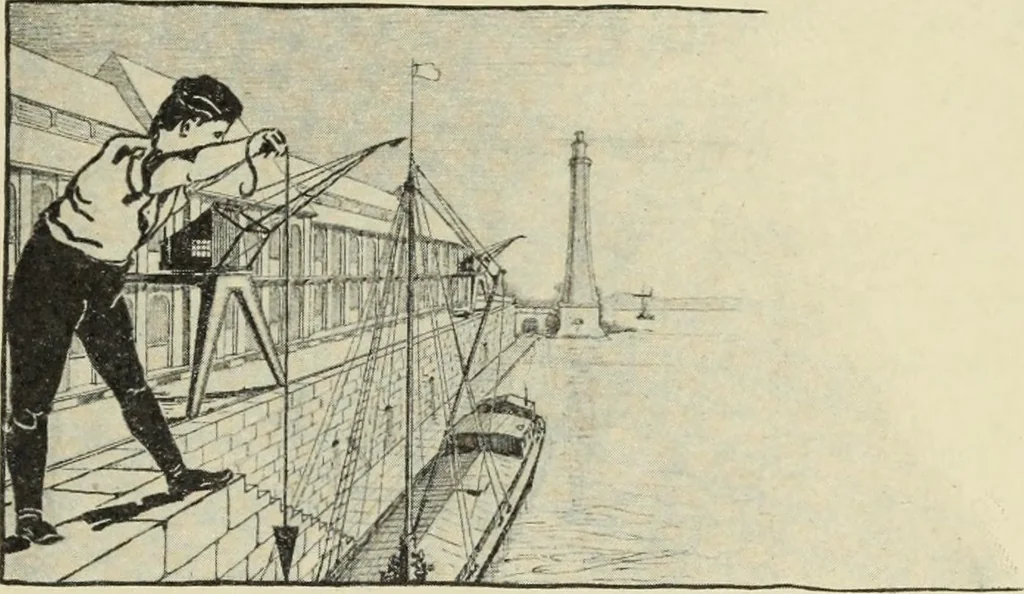 An illustration from Die dynamische Empfindung in der angewandten Kunst : Ein Beitrag zur künstlerischen Gestaltung der Technik, 1917, leaf 48