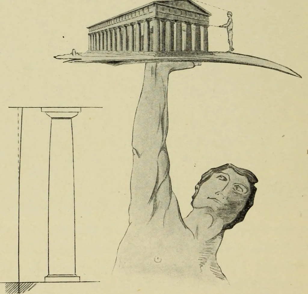 An illustration from Die dynamische Empfindung in der angewandten Kunst : Ein Beitrag zur künstlerischen Gestaltung der Technik, 1917, leaf 53