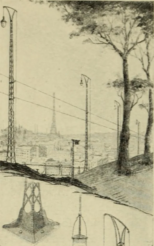 An illustration from Die dynamische Empfindung in der angewandten Kunst : Ein Beitrag zur künstlerischen Gestaltung der Technik, 1917, leaf 59