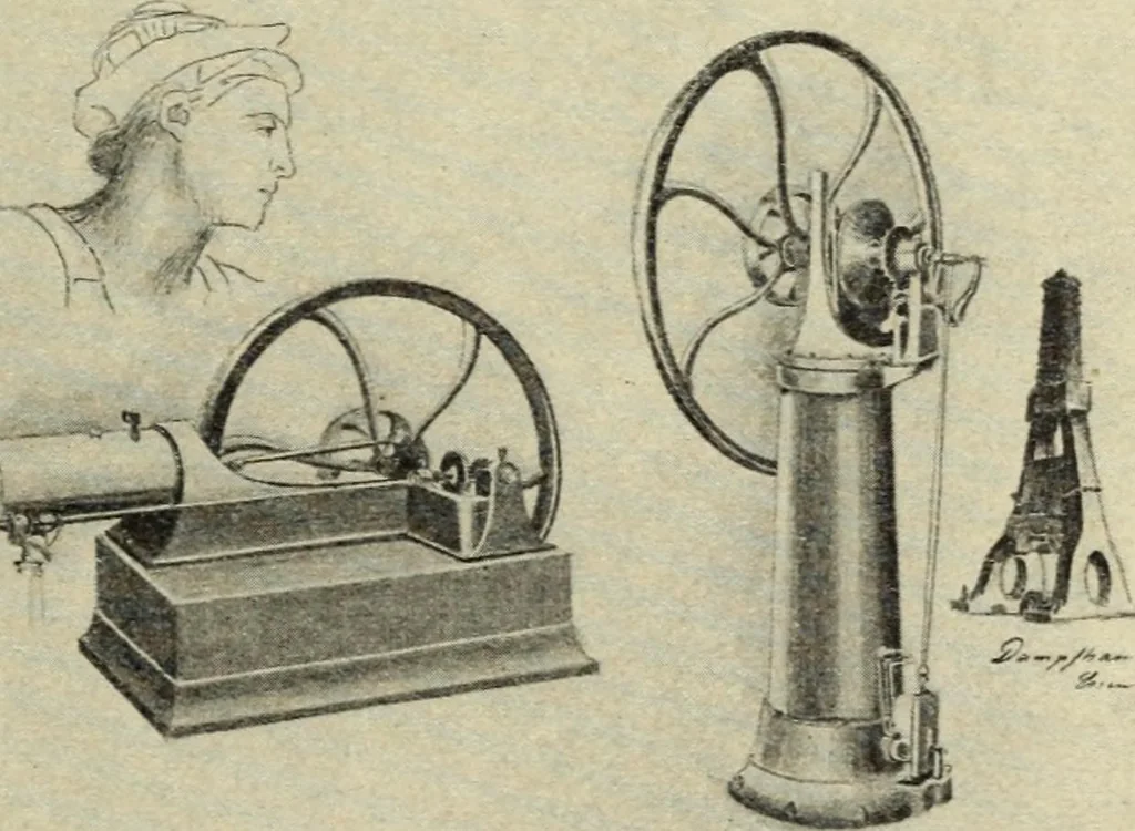 An illustration from Die dynamische Empfindung in der angewandten Kunst : Ein Beitrag zur künstlerischen Gestaltung der Technik, 1917, leaf 62