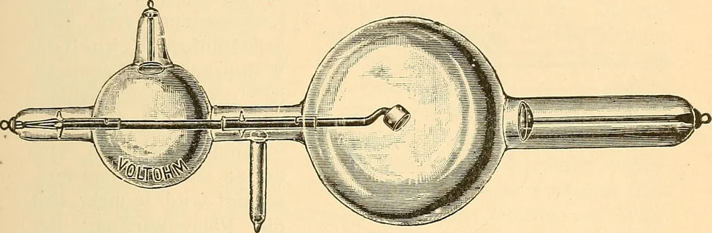 An illustration from Die Einrichtungen zur Erzeugung der Roentgenstrahlen, 1903, leaf 126