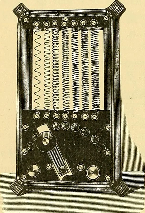 An illustration from Die Einrichtungen zur Erzeugung der Roentgenstrahlen, 1903, leaf 135