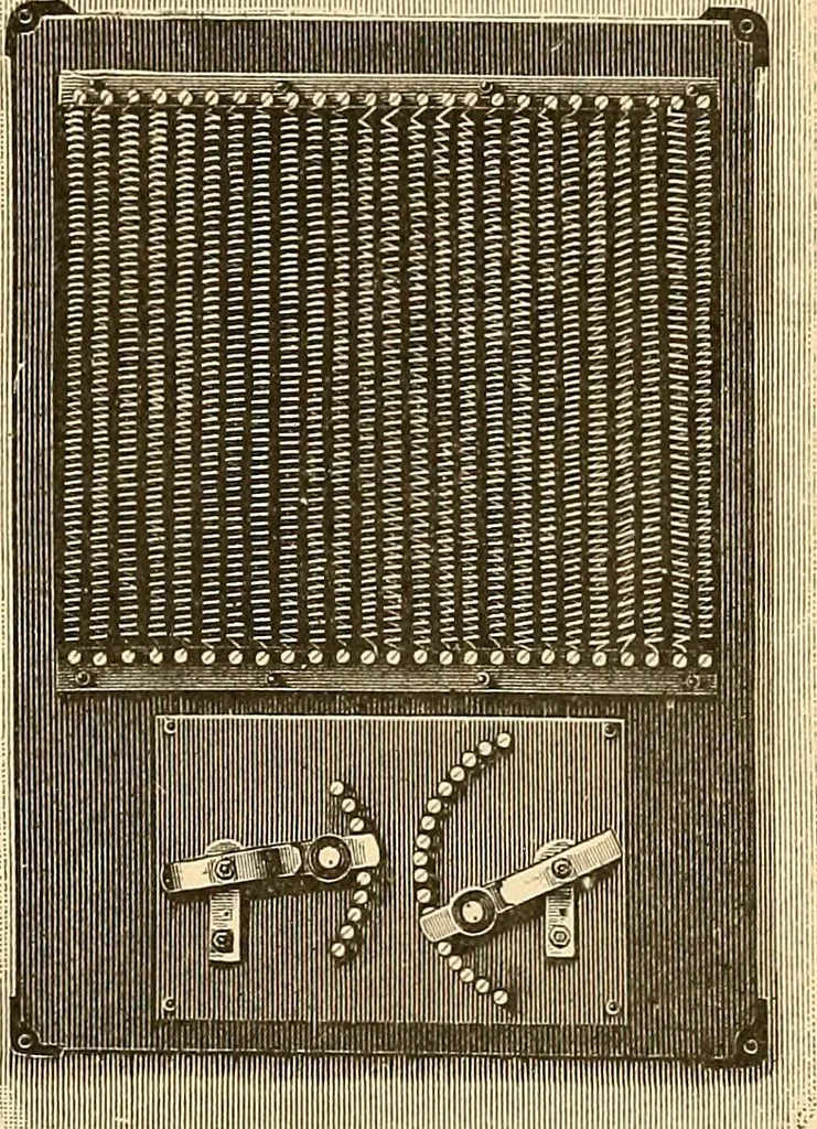 An illustration from Die Einrichtungen zur Erzeugung der Roentgenstrahlen, 1903, leaf 142