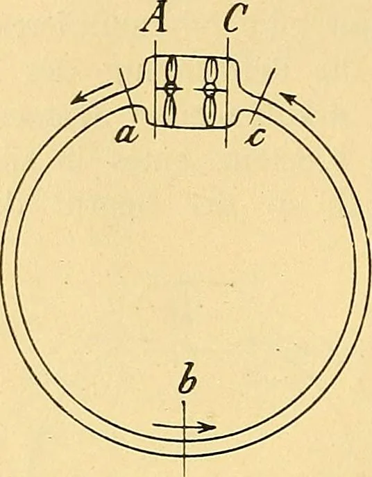 An illustration from Die Einrichtungen zur Erzeugung der Roentgenstrahlen, 1903, leaf 15