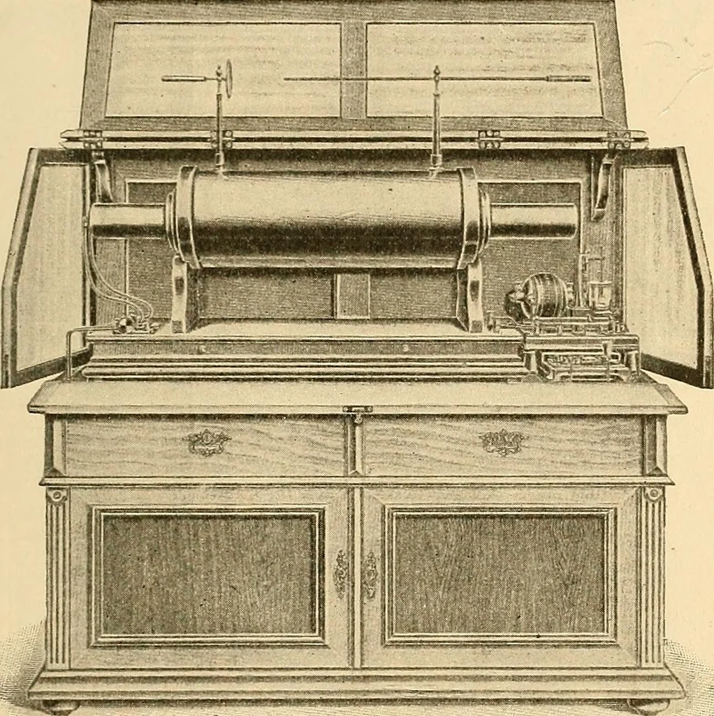 An illustration from Die Einrichtungen zur Erzeugung der Roentgenstrahlen, 1903, leaf 150