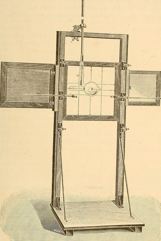 An illustration from Die Einrichtungen zur Erzeugung der Roentgenstrahlen, 1903, leaf 166