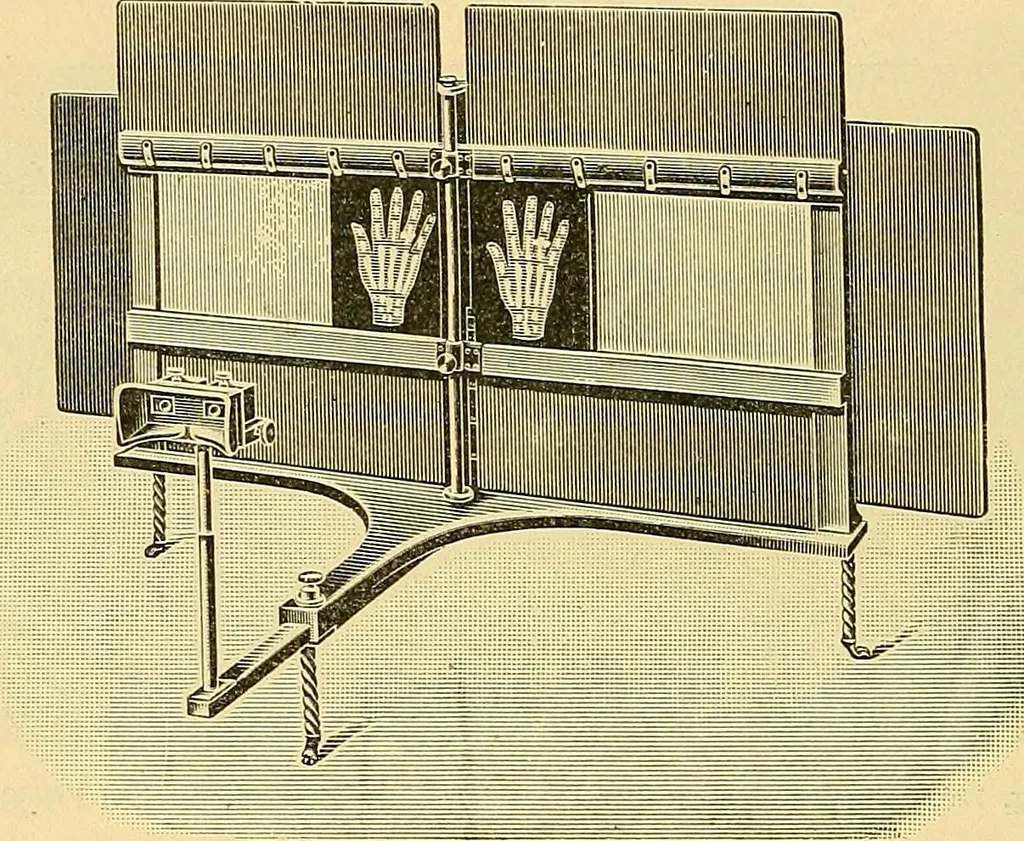 An illustration from Die Einrichtungen zur Erzeugung der Roentgenstrahlen, 1903, leaf 177