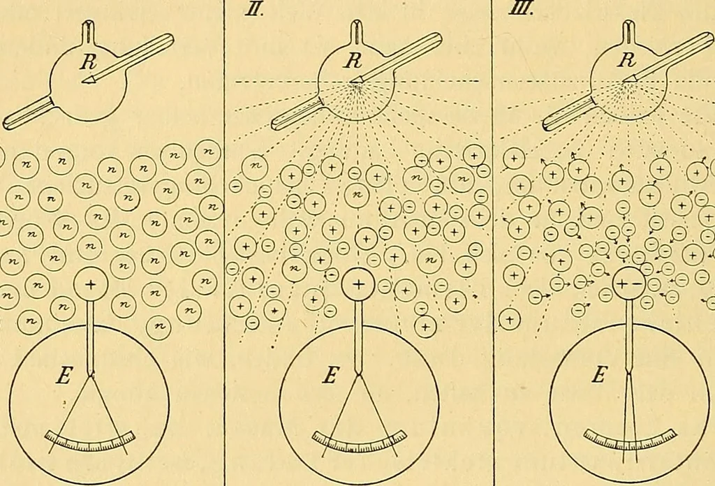 An illustration from Die Einrichtungen zur Erzeugung der Roentgenstrahlen, 1903, leaf 237