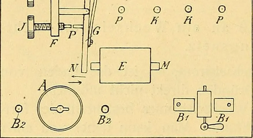 An illustration from Die Einrichtungen zur Erzeugung der Roentgenstrahlen, 1903, leaf 41