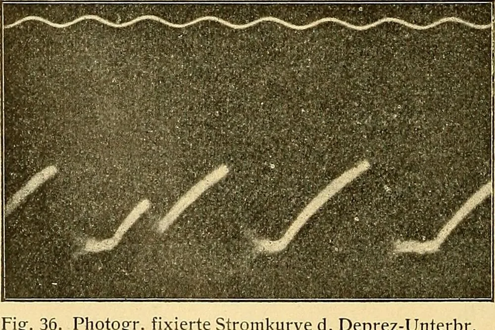 An illustration from Die Einrichtungen zur Erzeugung der Roentgenstrahlen, 1903, leaf 71
