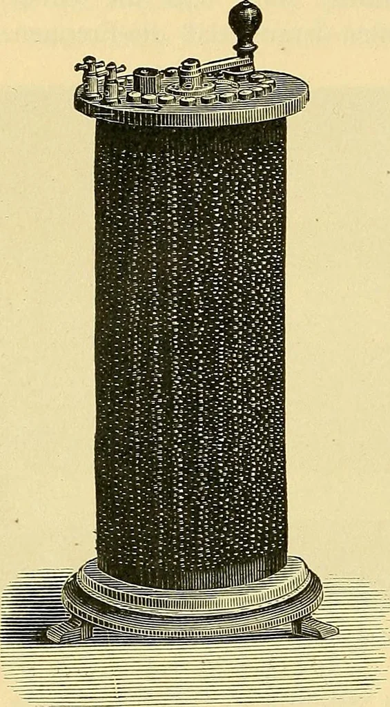An illustration from Die Einrichtungen zur Erzeugung der Roentgenstrahlen, 1903, leaf 95