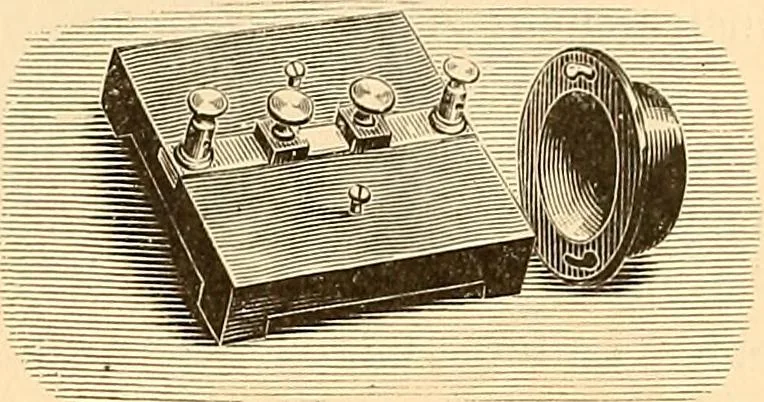 An illustration from Die Einrichtungen zur Erzeugung der Roentgenstrahlen und ihr Gebrauch : gemeinfasslich dargestellt insbesondere auch für Ärzte und Kliniken, 1899, leaf 101