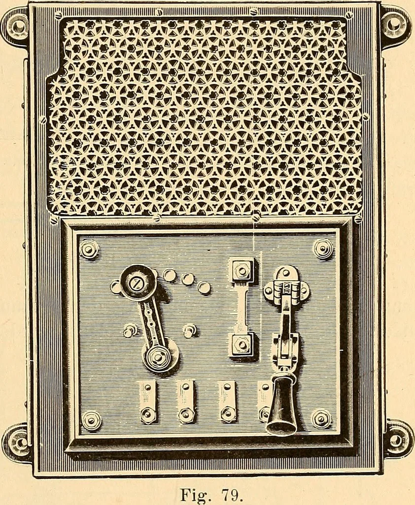 An illustration from Die Einrichtungen zur Erzeugung der Roentgenstrahlen und ihr Gebrauch : gemeinfasslich dargestellt insbesondere auch für Ärzte und Kliniken, 1899, leaf 109