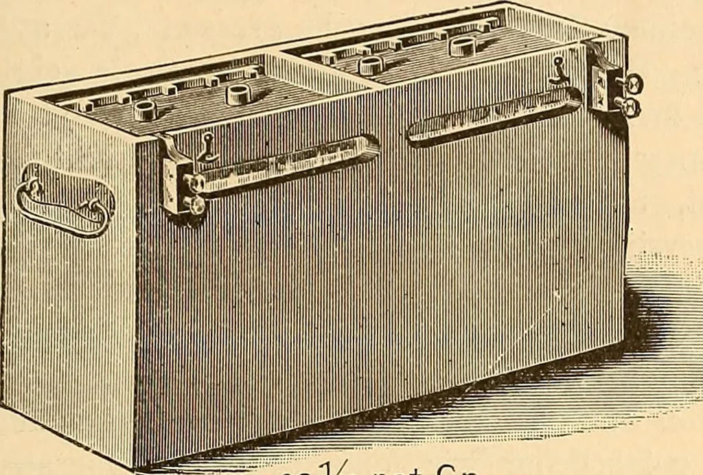 An illustration from Die Einrichtungen zur Erzeugung der Roentgenstrahlen und ihr Gebrauch : gemeinfasslich dargestellt insbesondere auch für Ärzte und Kliniken, 1899, leaf 31