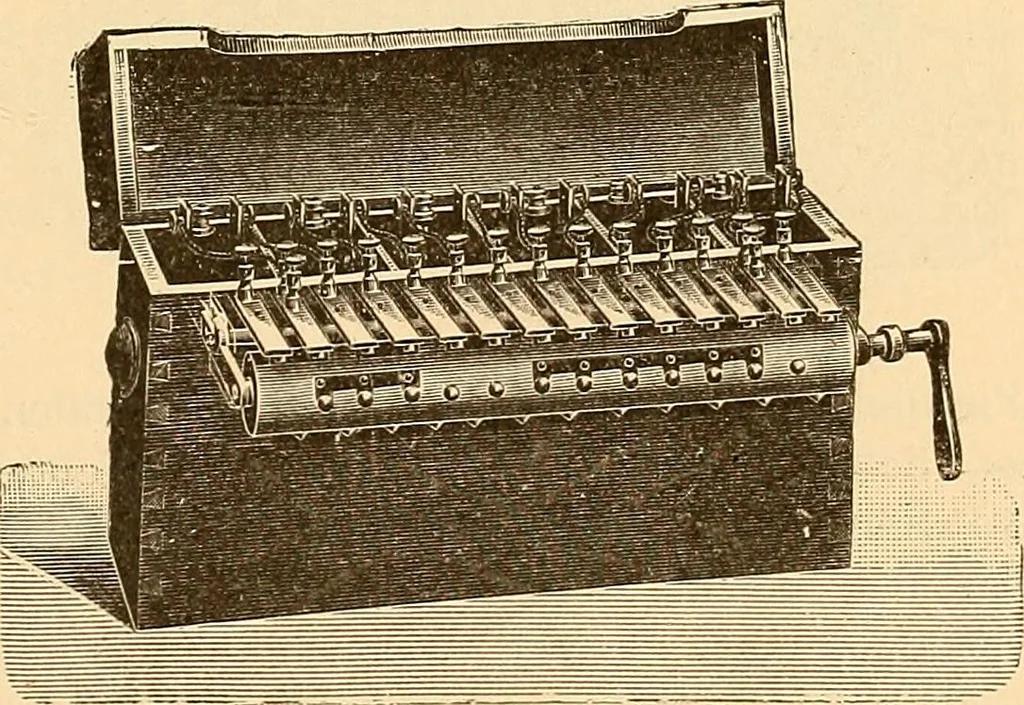 An illustration from Die Einrichtungen zur Erzeugung der Roentgenstrahlen und ihr Gebrauch : gemeinfasslich dargestellt insbesondere auch für Ärzte und Kliniken, 1899, leaf 39
