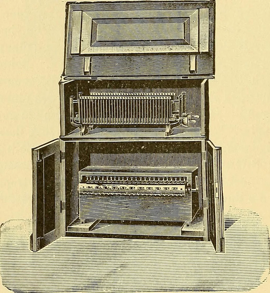 An illustration from Die Einrichtungen zur Erzeugung der Roentgenstrahlen und ihr Gebrauch : gemeinfasslich dargestellt insbesondere auch für Ärzte und Kliniken, 1899, leaf 40