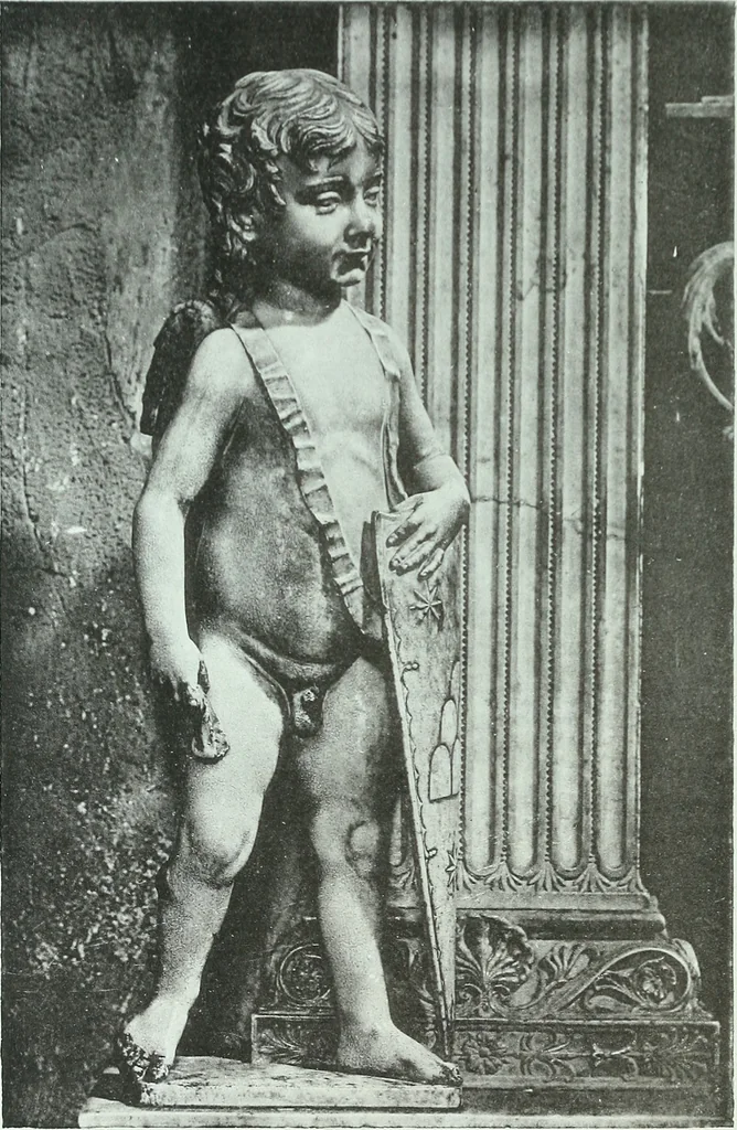 An illustration from Die entwickelung des putto in der plastik der frührenaissance, 1898, leaf 141