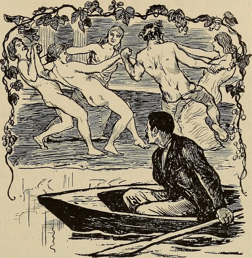 An illustration from Die entwicklung der modernen buchkunst in Deutschland;, 1901, leaf 107