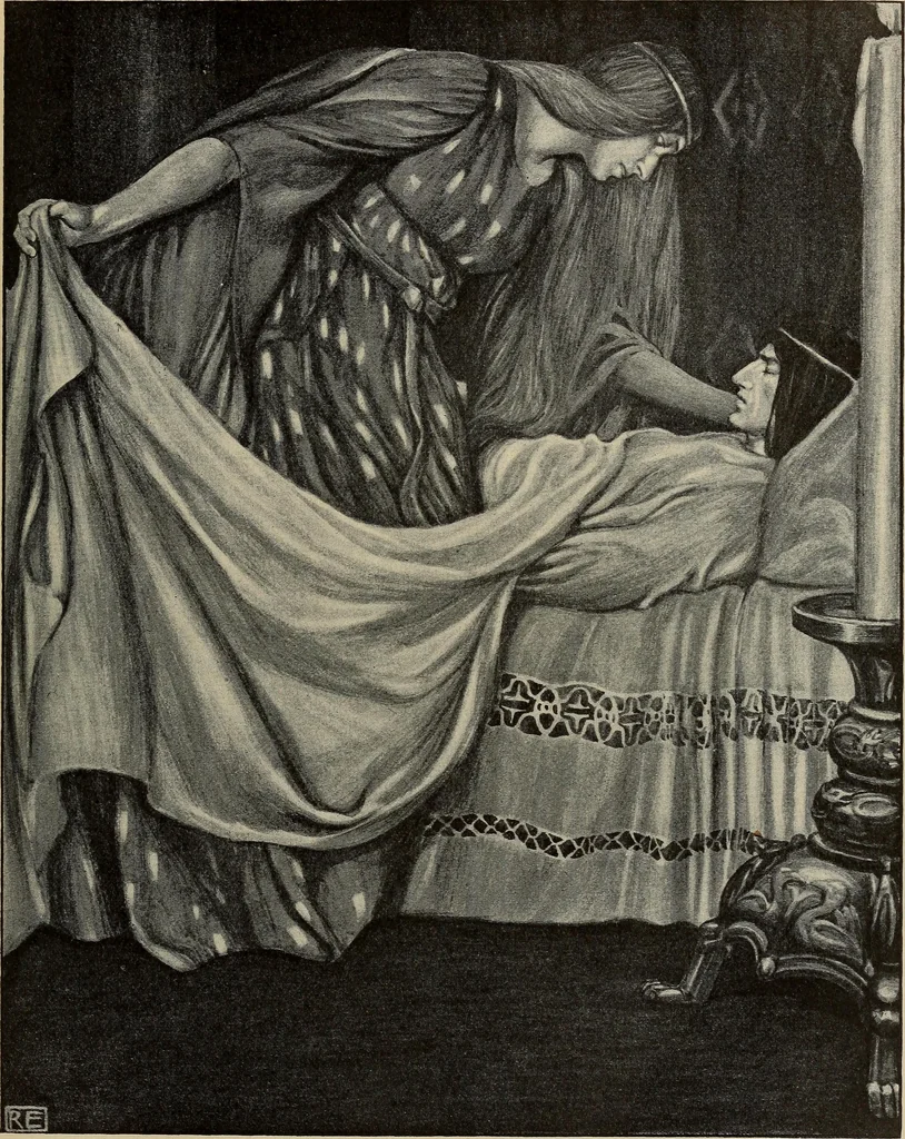 An illustration from Die entwicklung der modernen buchkunst in Deutschland;, 1901, leaf 111