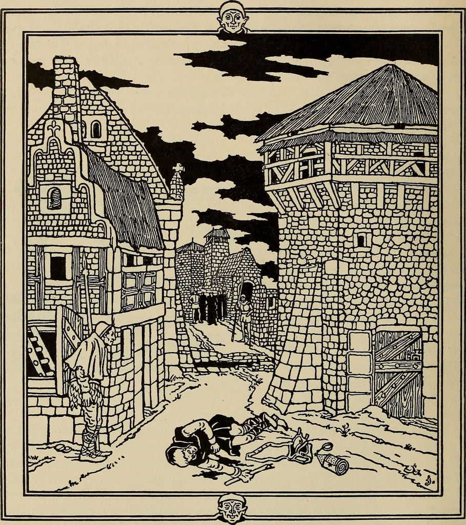 An illustration from Die entwicklung der modernen buchkunst in Deutschland;, 1901, leaf 118