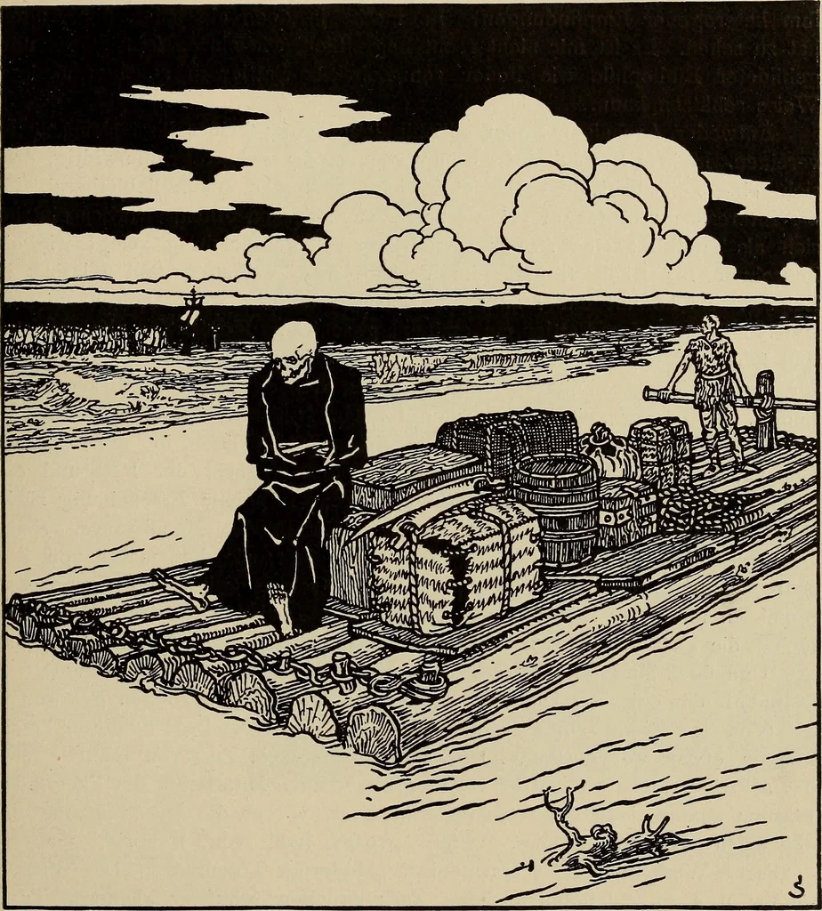 An illustration from Die entwicklung der modernen buchkunst in Deutschland;, 1901, leaf 119