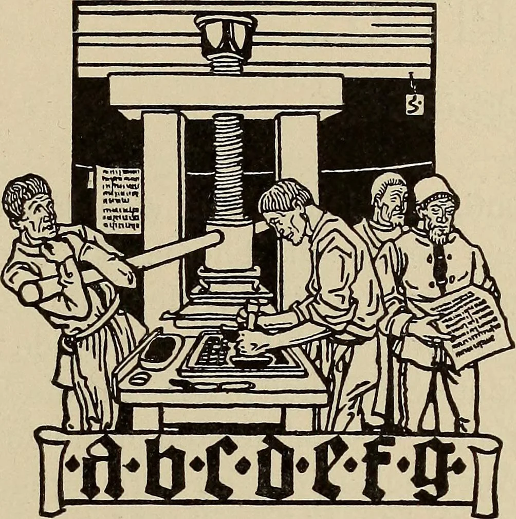 An illustration from Die entwicklung der modernen buchkunst in Deutschland;, 1901, leaf 127