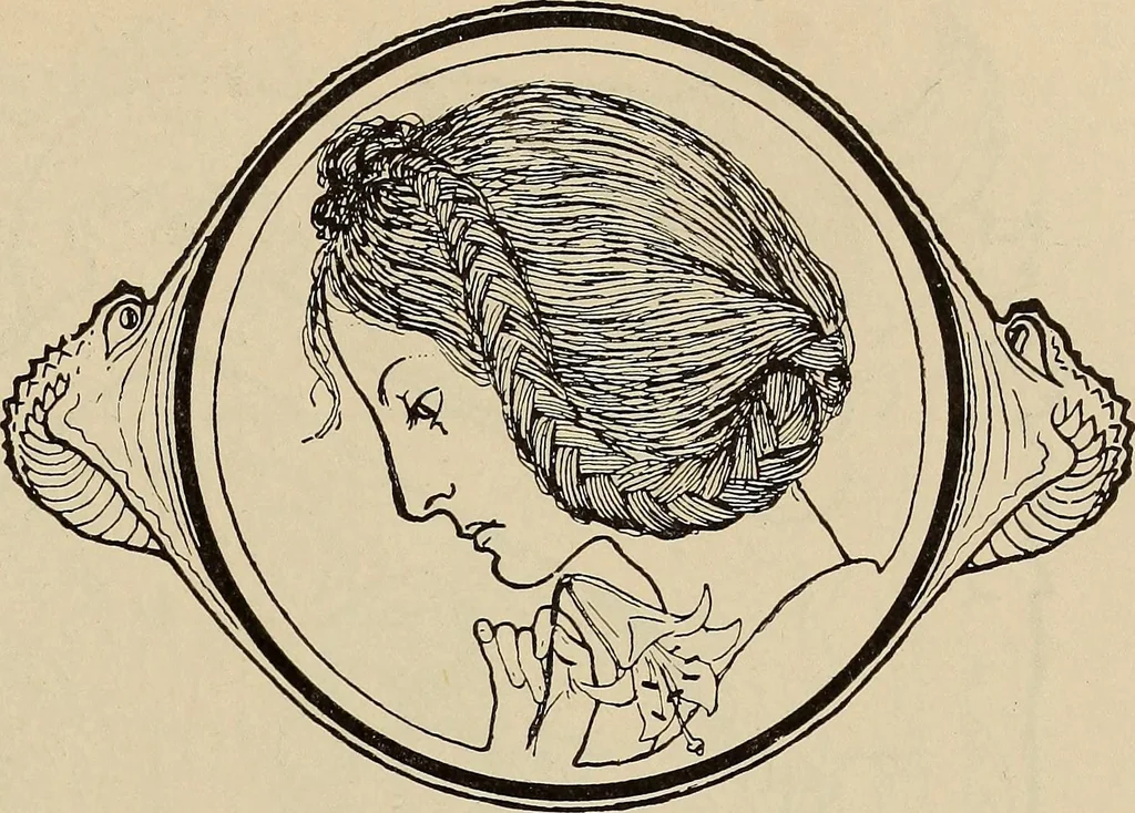 An illustration from Die entwicklung der modernen buchkunst in Deutschland;, 1901, leaf 141