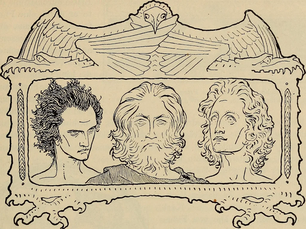 An illustration from Die entwicklung der modernen buchkunst in Deutschland;, 1901, leaf 143