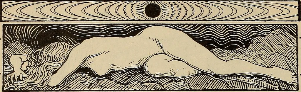 An illustration from Die entwicklung der modernen buchkunst in Deutschland;, 1901, leaf 144