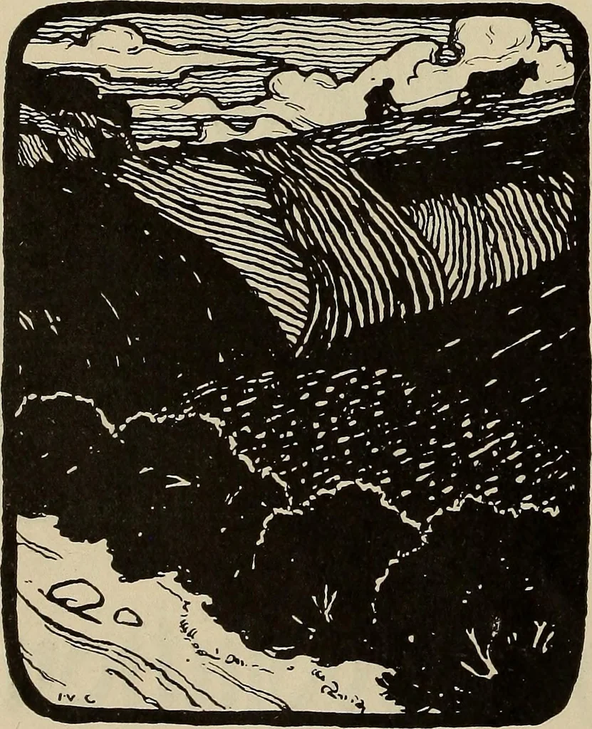 An illustration from Die entwicklung der modernen buchkunst in Deutschland;, 1901, leaf 152