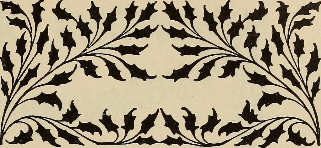 An illustration from Die entwicklung der modernen buchkunst in Deutschland;, 1901, leaf 153