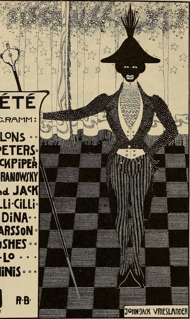 An illustration from Die entwicklung der modernen buchkunst in Deutschland;, 1901, leaf 158