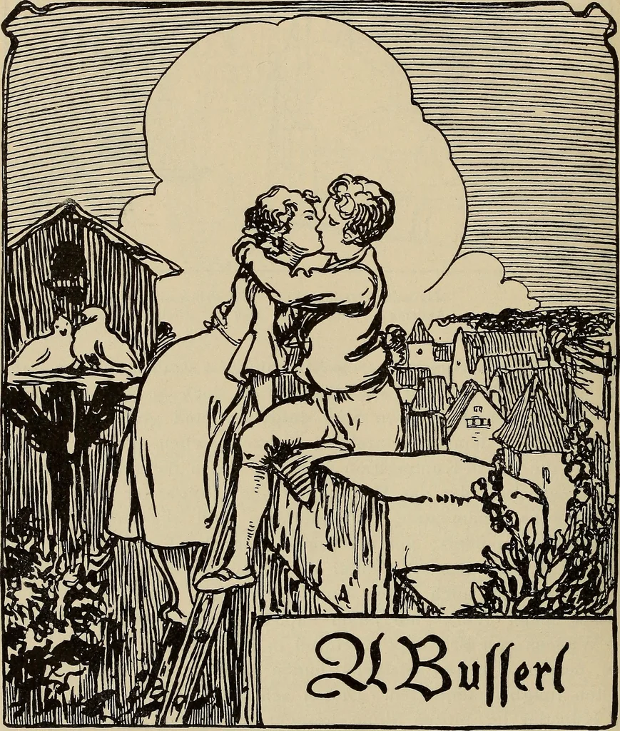 An illustration from Die entwicklung der modernen buchkunst in Deutschland;, 1901, leaf 172