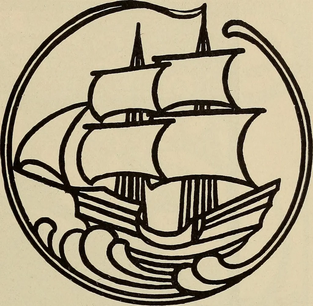An illustration from Die entwicklung der modernen buchkunst in Deutschland;, 1901, leaf 179