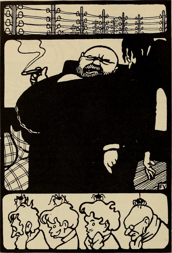 An illustration from Die entwicklung der modernen buchkunst in Deutschland;, 1901, leaf 180