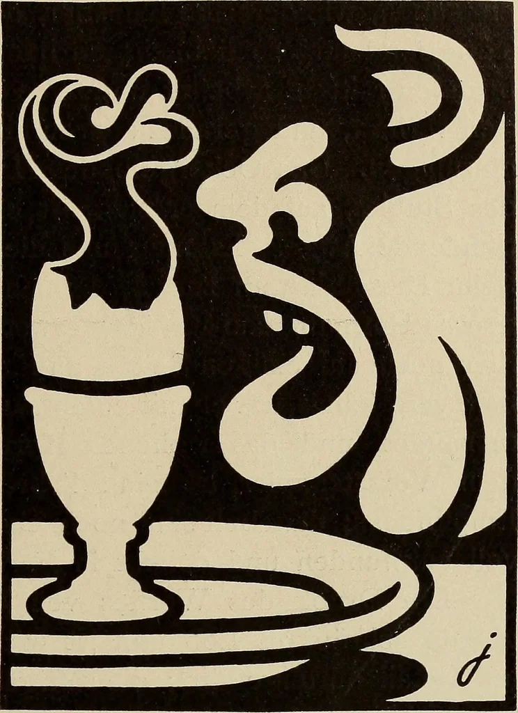 An illustration from Die entwicklung der modernen buchkunst in Deutschland;, 1901, leaf 181