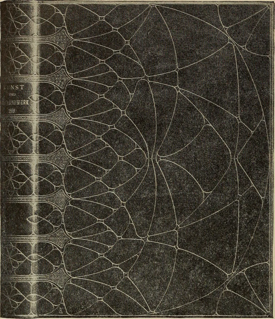 An illustration from Die entwicklung der modernen buchkunst in Deutschland;, 1901, leaf 188