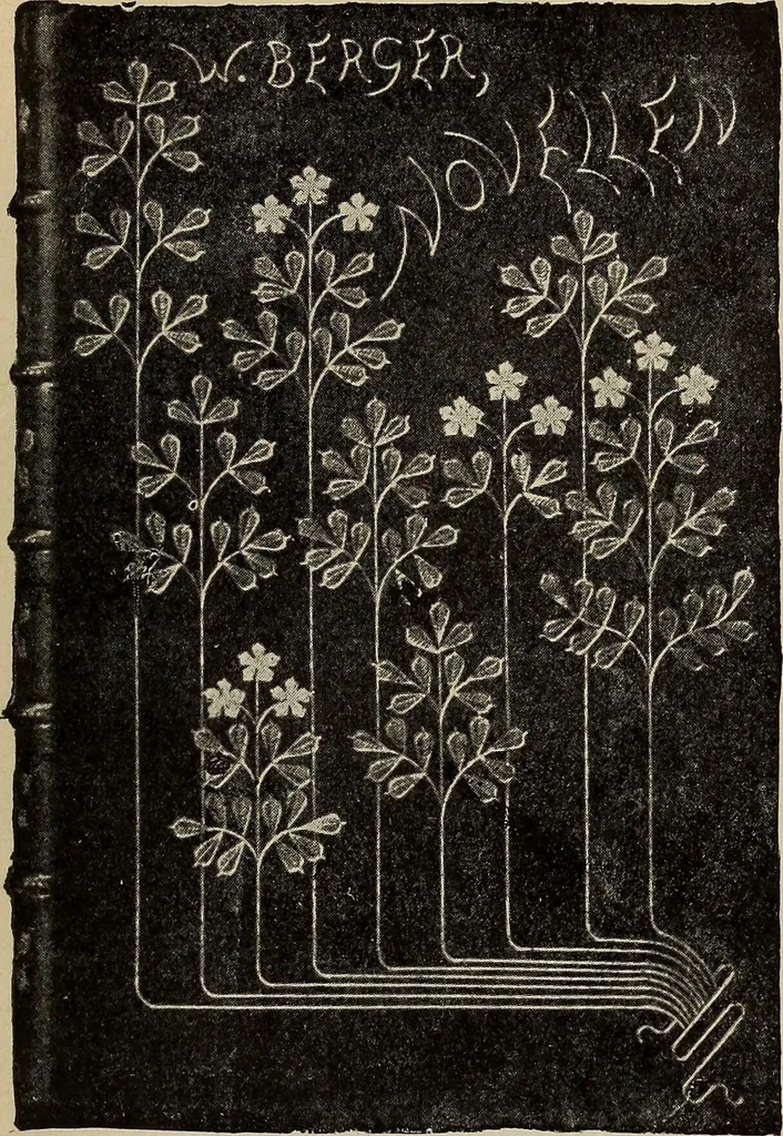 An illustration from Die entwicklung der modernen buchkunst in Deutschland;, 1901, leaf 189