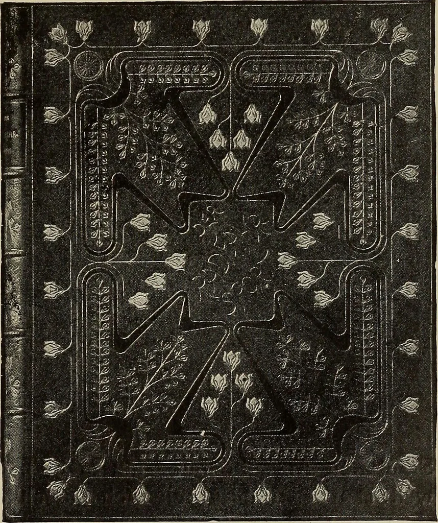 An illustration from Die entwicklung der modernen buchkunst in Deutschland;, 1901, leaf 189