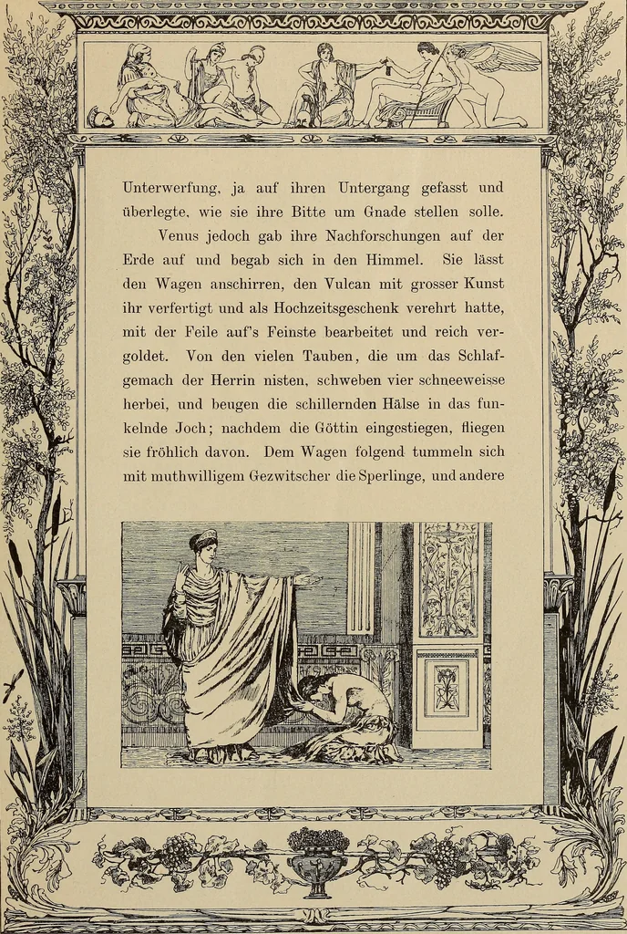 An illustration from Die entwicklung der modernen buchkunst in Deutschland;, 1901, leaf 19